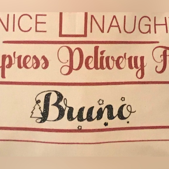 Pet Santa Sack, Dog Santa Bag, Pet Christmas sack Pet Christmas Sack, Cat, NWOT - Picture 3 of 5